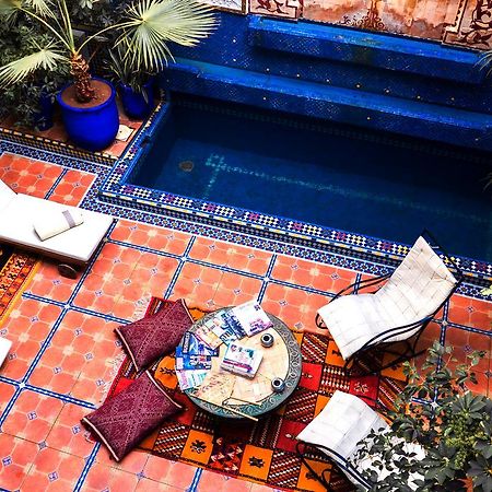 Riad 58 Blu Marrakesh Buitenkant foto