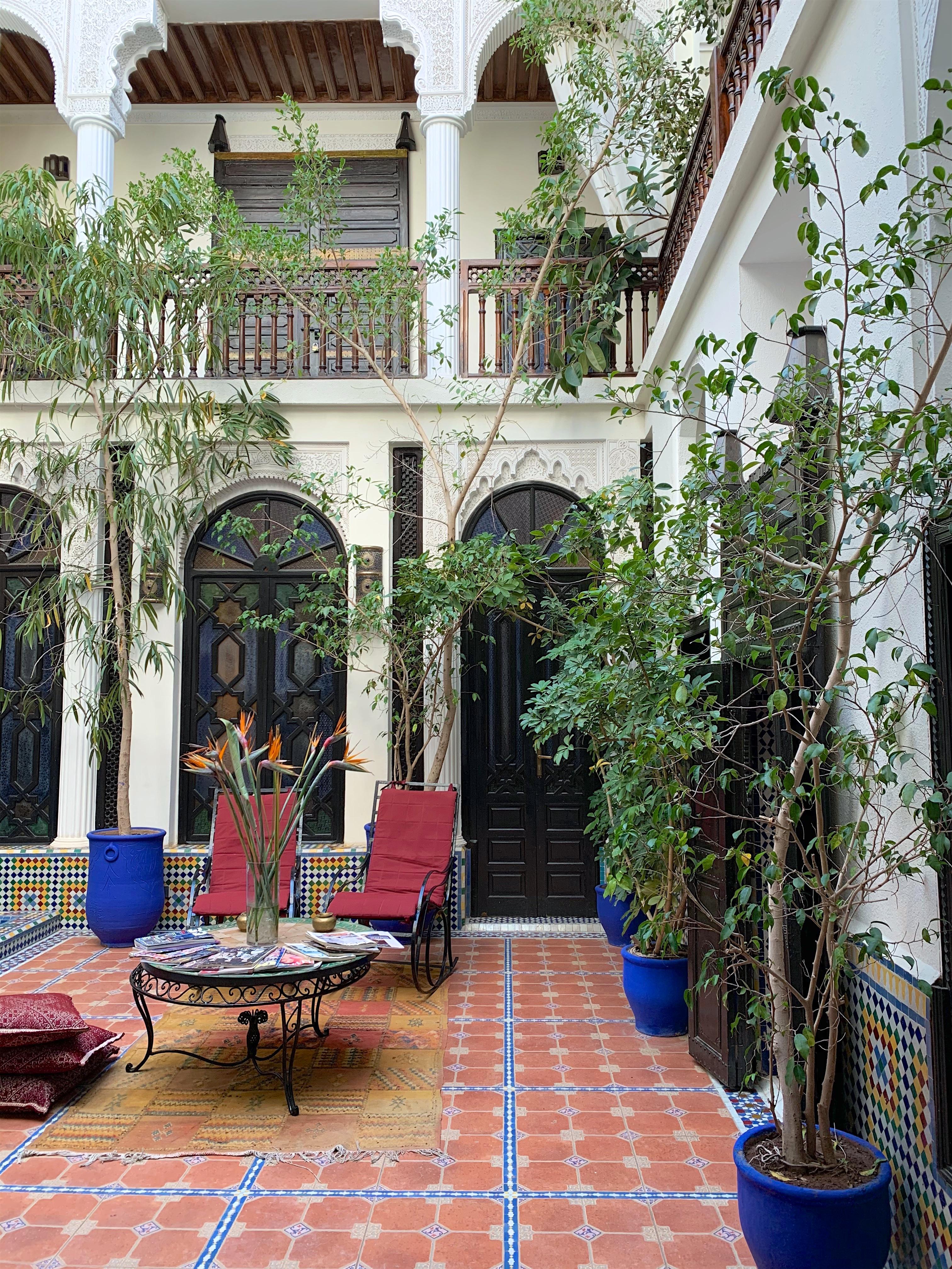 Riad 58 Blu Marrakesh Buitenkant foto