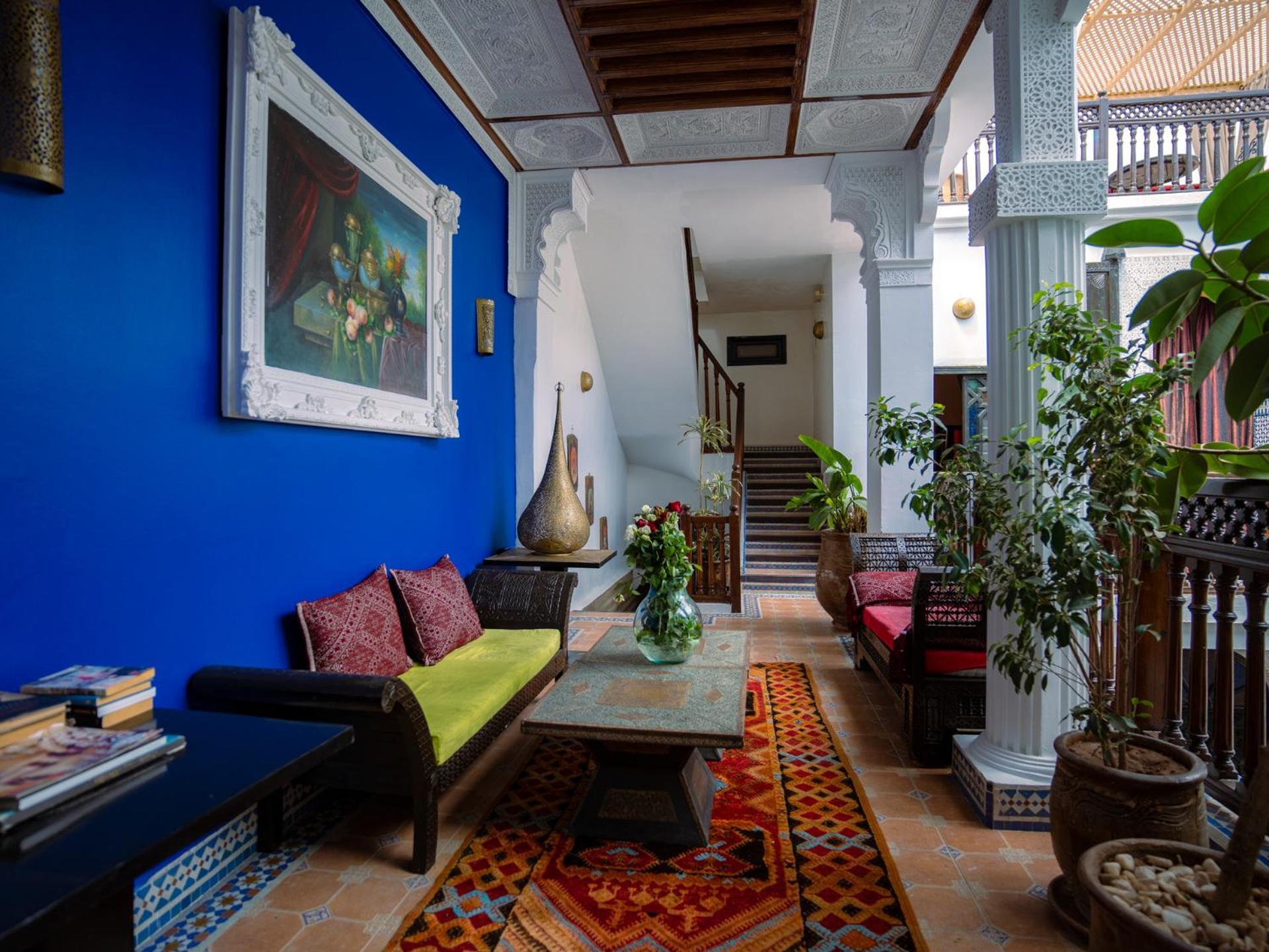 Riad 58 Blu Marrakesh Buitenkant foto