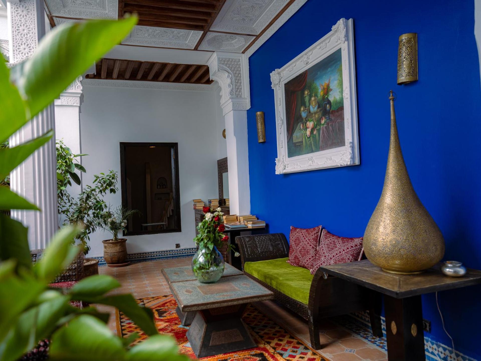 Riad 58 Blu Marrakesh Buitenkant foto
