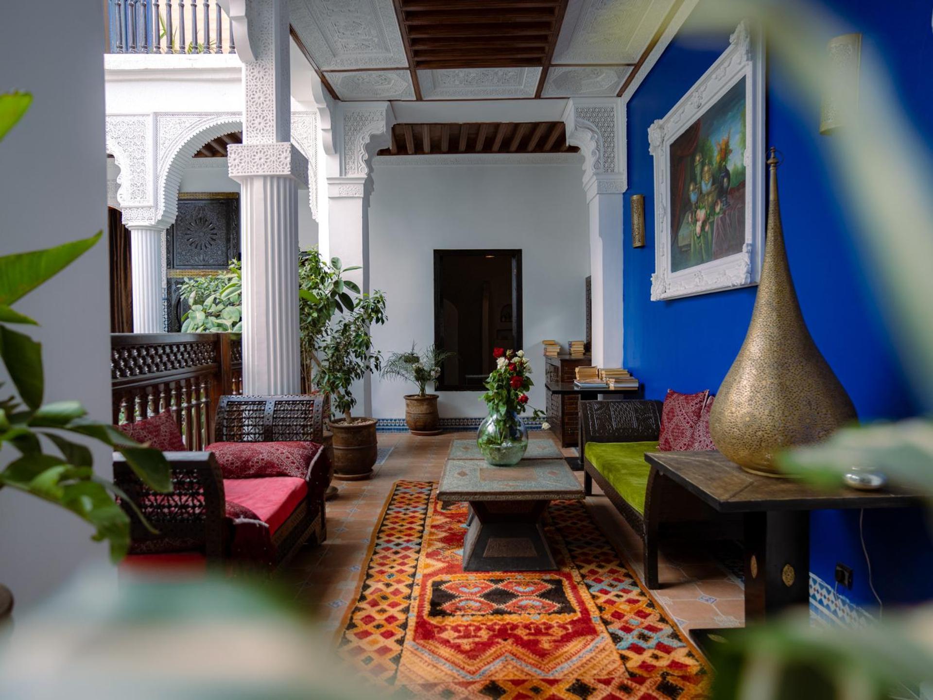 Riad 58 Blu Marrakesh Buitenkant foto