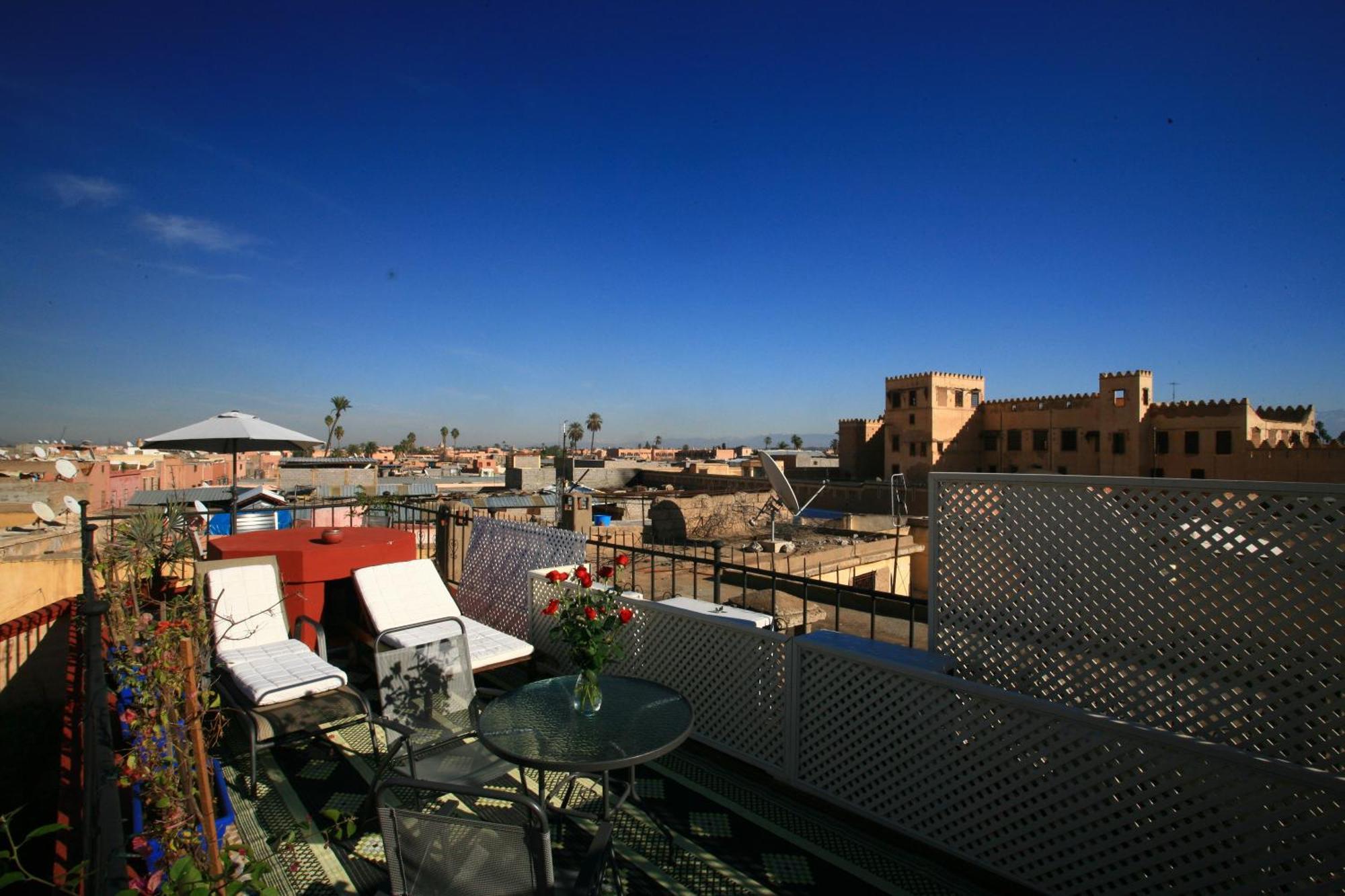 Riad 58 Blu Marrakesh Buitenkant foto