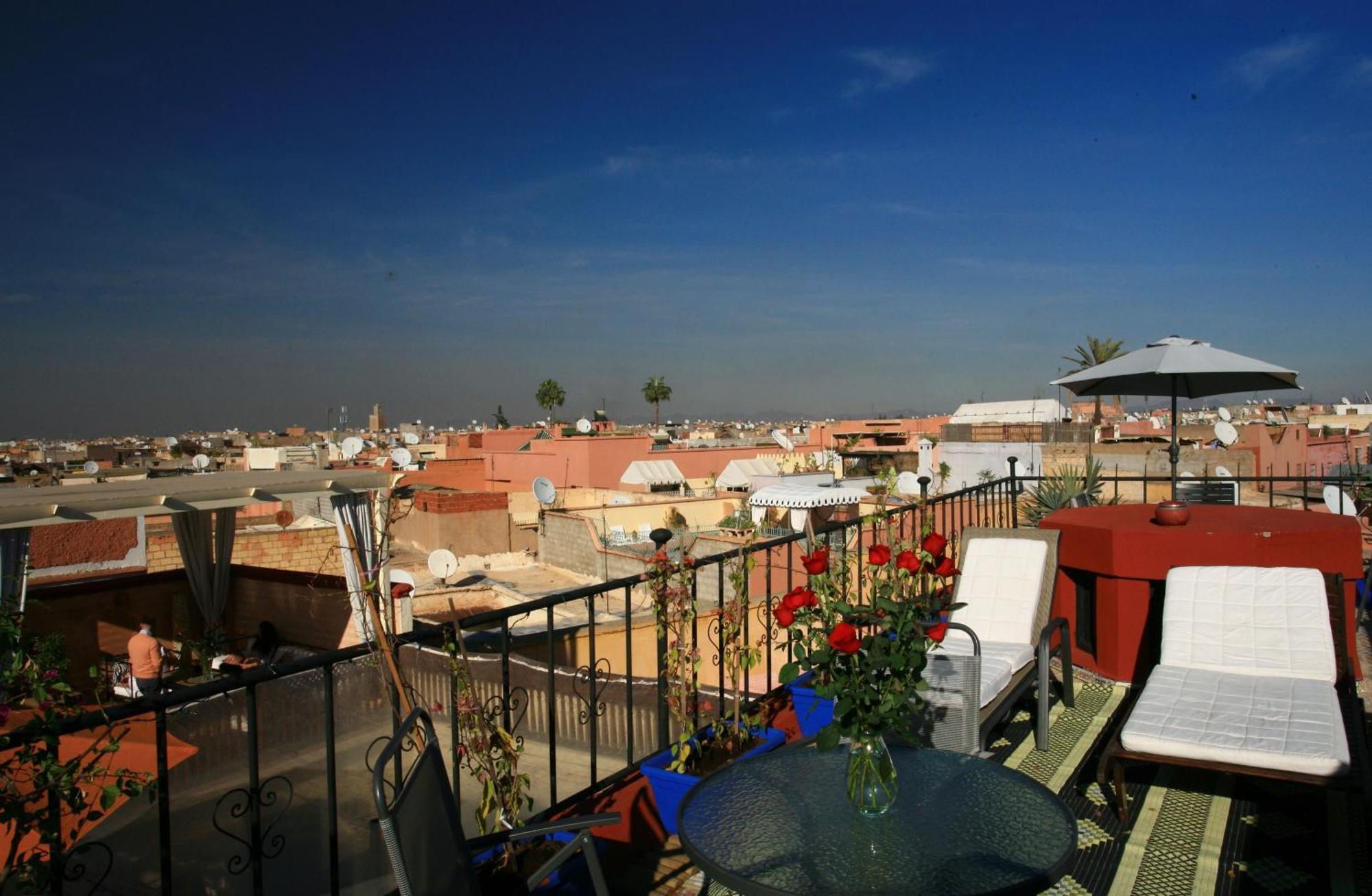 Riad 58 Blu Marrakesh Buitenkant foto