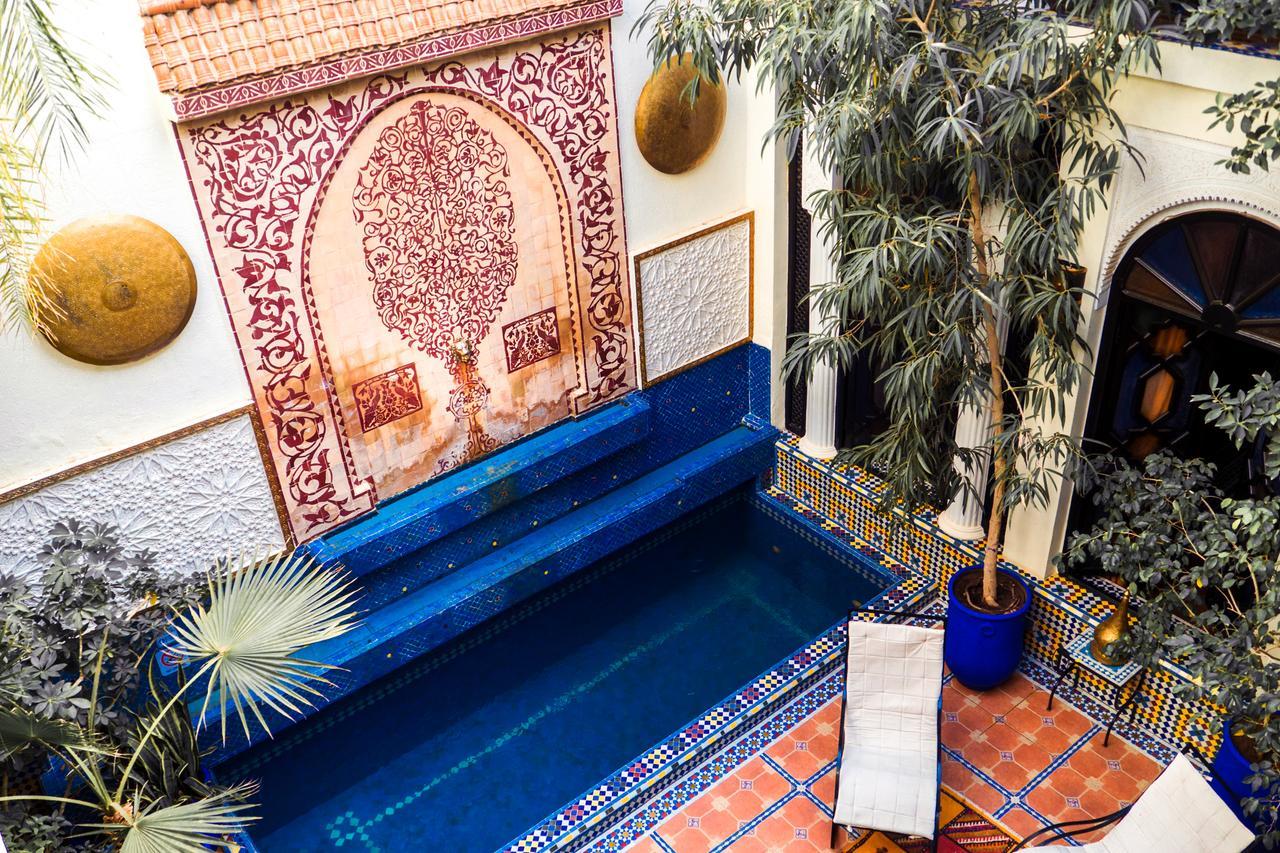 Riad 58 Blu Marrakesh Buitenkant foto