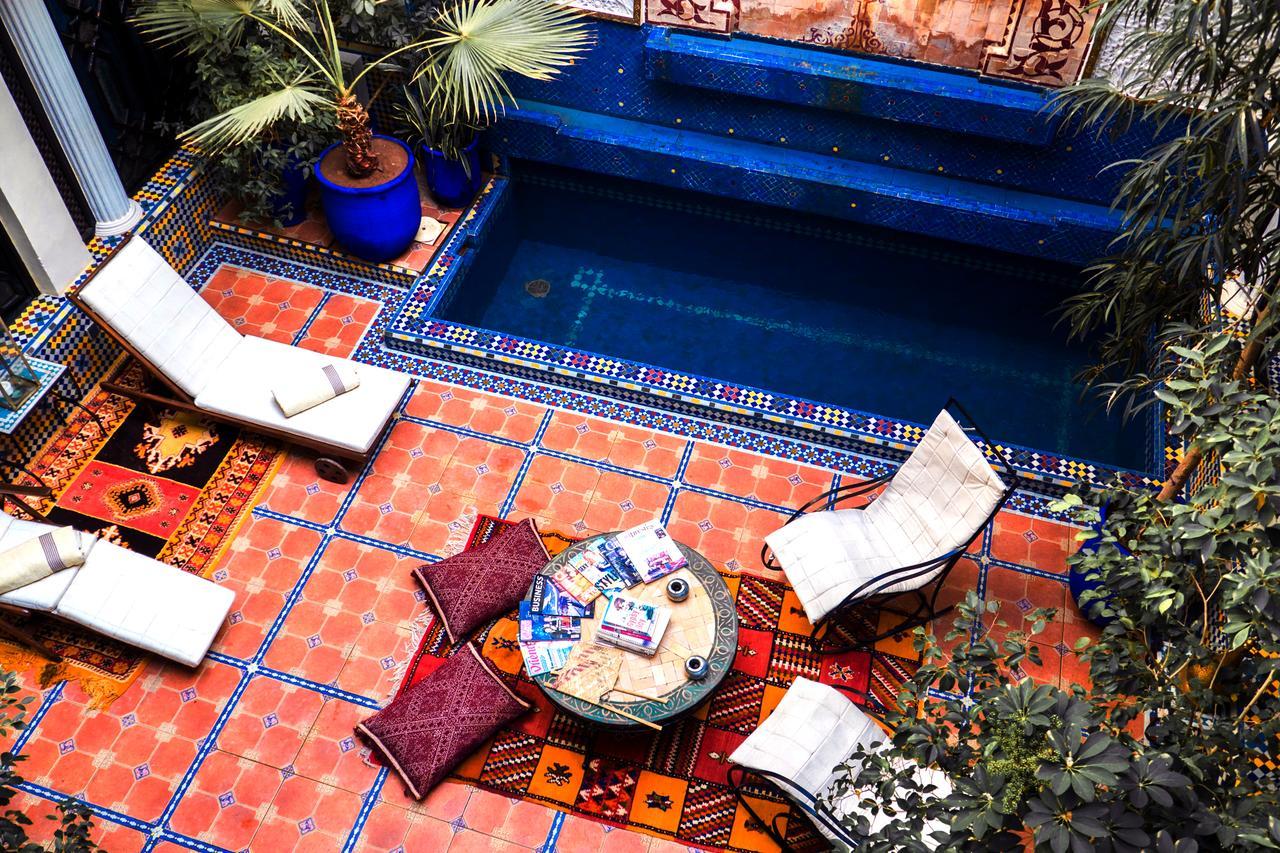 Riad 58 Blu Marrakesh Buitenkant foto