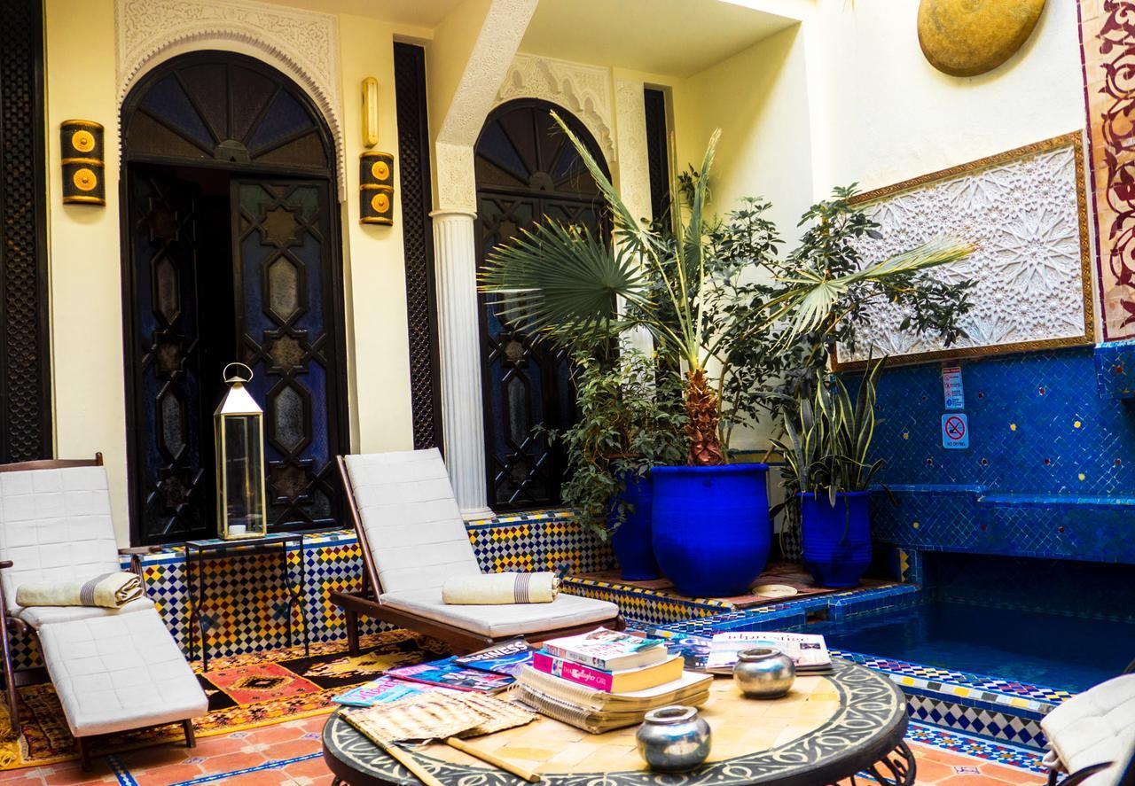 Riad 58 Blu Marrakesh Buitenkant foto